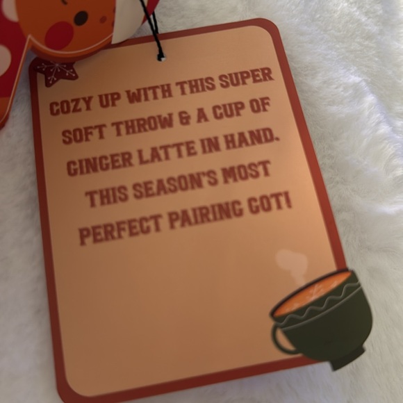 Envogue Plush Oversized Faux Fur Throw Gingerbread Blanket - Picture 7 of 8